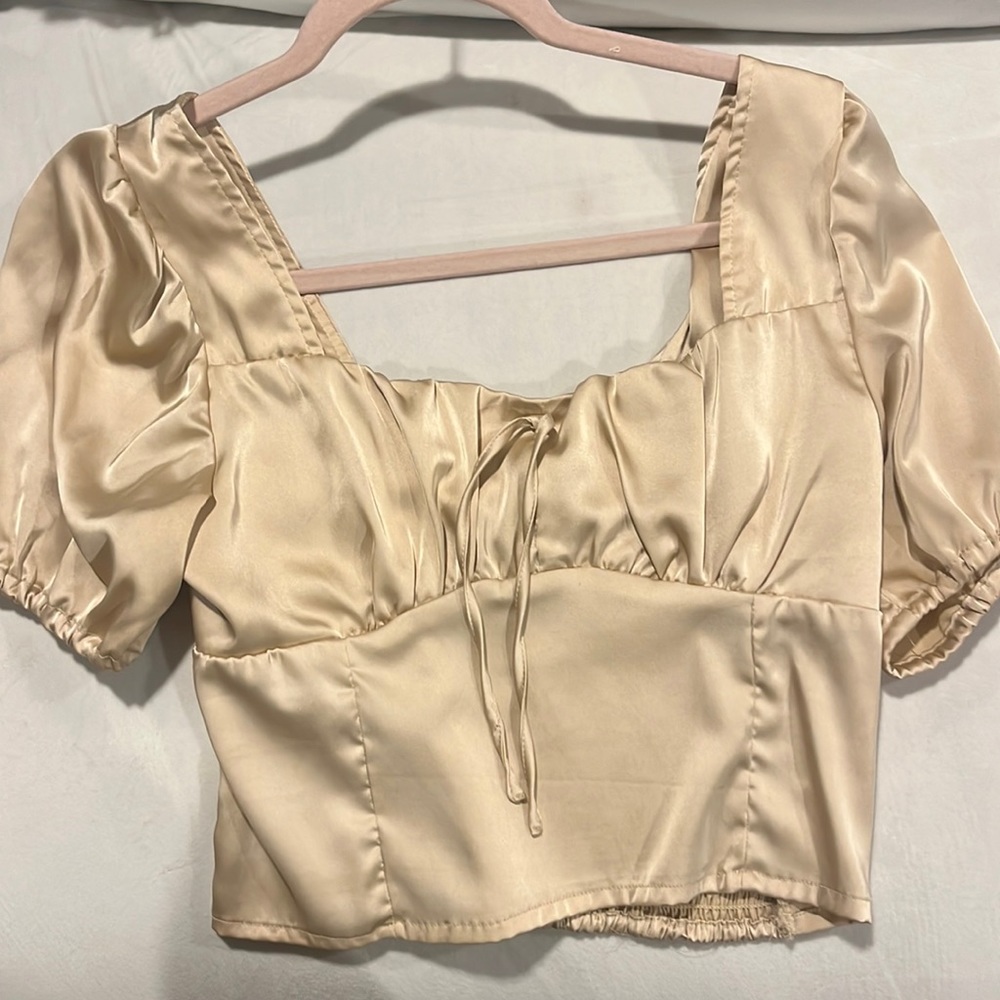 Cream colored top